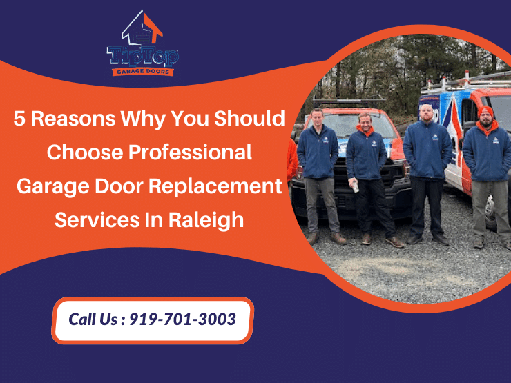 Elevate Your Home's Aesthetic and Security with Professional Garage Door Replacement Services in Raleigh