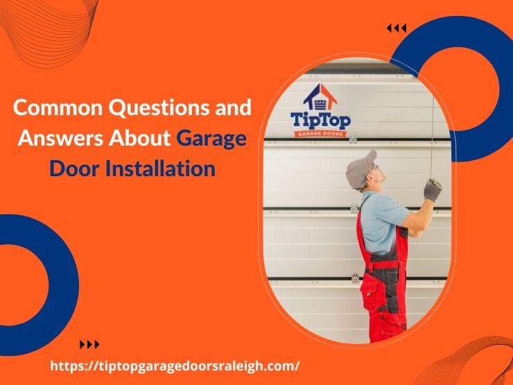 Tip Top Garage Doors Repair Raleigh - garage door installation services in Raleigh